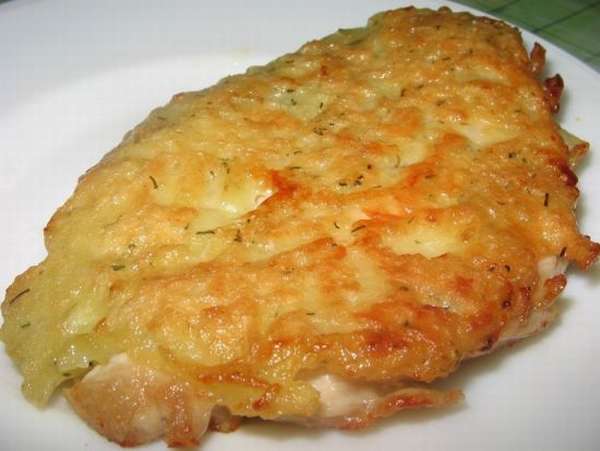 Рыба в картофельной панировке